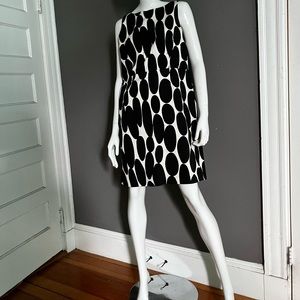 Petite Black White Midi Summer Dress